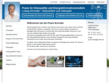 Tablet Screenshot of praxis-schroeder.com